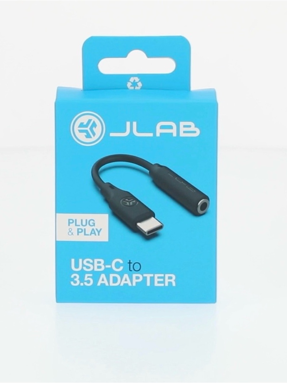 JLAB USB-C to 3.5mm Audio Adapter Plug & Play